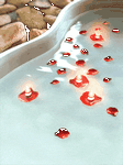 pic for candles in water